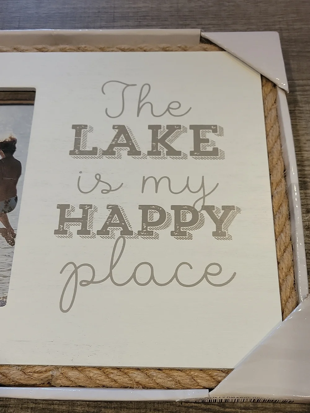 Lake House Picture Frame,NWT.